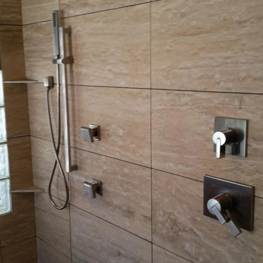 Shower fixture installation for Water Heater Replacement in Nolensville